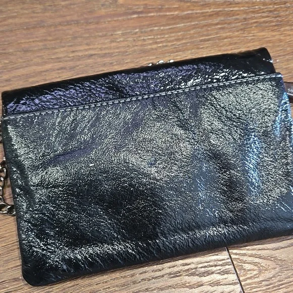 HOBO LEATHER CHAIN STRAP CROSSBODY MINI BAG.. #7863 - Picture 3 of 11